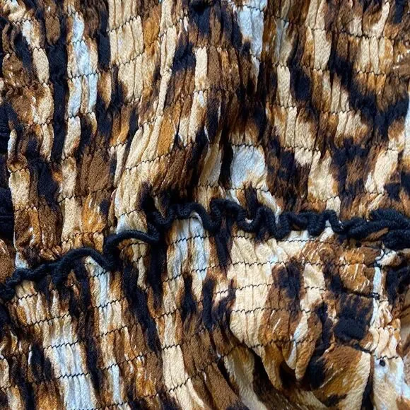 Animal Print Mini spaghetti Strap Dress - Picture 6 of 6